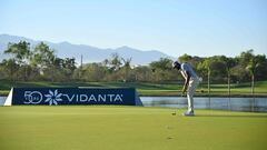 PUERTO VALLARTA, MEXICO - FEBRUARY 22: Tony Finau of the United States putts on the 11th green during the first round of the Mexico Open at Vidanta at Vidanta Vallarta on February 22, 2024 in Puerto Vallarta, Jalisco.   Orlando Ramirez/Getty Images/AFP (Photo by Orlando Ramirez / GETTY IMAGES NORTH AMERICA / Getty Images via AFP)