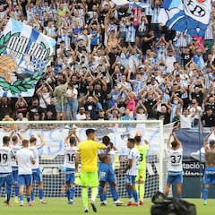 El Málaga se blinda en La Rosaleda