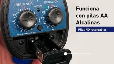 Este sistema programa el riego del jardín y las plantas