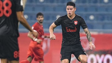 James Rodríguez, inspiración para los niños de Qatar