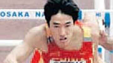 Liu Xiang en su serie de ayer.