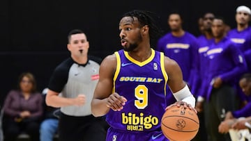 Bronny, poquito en la G League