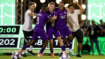 El equipo del futbolista portugu&eacute;s se impuso en el marcador final al combinado de la MLS y al Atl&eacute;tico de Madrid ante la presencia de decenas de aficionados