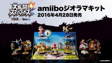 Nintendo lanzará dioramas para tus amiibos