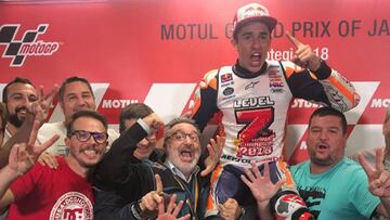 Sólo faltó que hablara la Honda de Marc Márquez