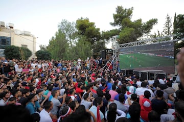 Las celebraciones en Siria por la clasificación al repechaje