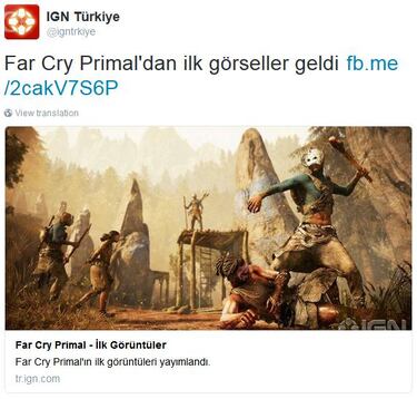 Primera imagen de Far Cry Primal