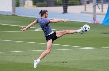 Gareth Bale in today's session