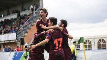 Resumen y goles del Chelsea 0-3 Barcelona. Un doblete del delantero venezolano Alejandro Marqués y otro tanto de Abel Ruiz da a los culés su segundo título de la UEFA Youth League.