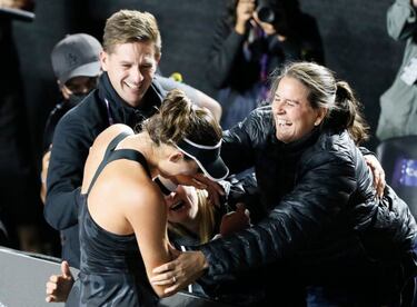 Muguruza: "Sue?o en grande y pienso en el Grand Slam"