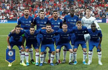 Equipo del Chelsea.