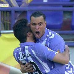 De Tomás mete al Valladolid en la zona alta con un cabezazo