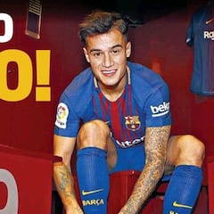 Coutinho en la corte del Rey Messi