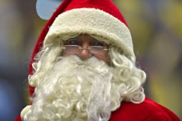 Ni Santa Claus se quiso perder la Final