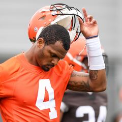 What will the Browns do with the QB position if Deshaun Watson is suspended for 8 games?