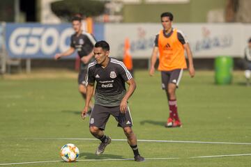 Gerardo Martino dirigió su primer entrenamiento con la Selección Mexicana, lo hizo en la concentración conformada por jugadores de la Liga MX en el CAR.