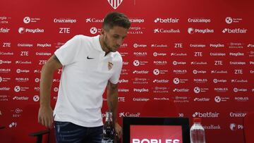 Carriço, en sala de prensa.