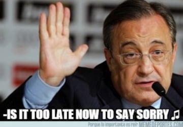 Los mejores memes sobre Florentino Pérez