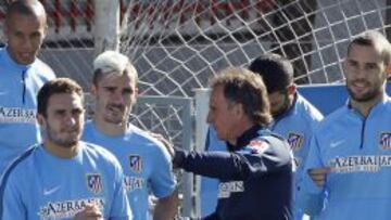 El Profe Ortega, en una sesión.