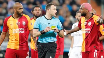 El ¨¢rbitro alem¨¢n Felix Zwayer, en el Real Madrid-Galatasaray de la fase de grupos de la Champions 2019-2020.