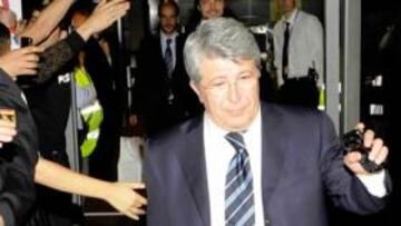 <b>TRIUNFAL. </b>Cerezo, a la vuelta del equipo de Mónaco.