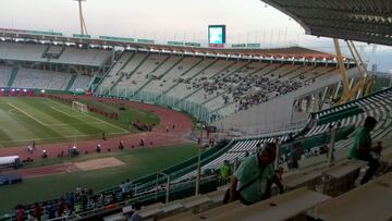 Gran ambiente previo al Argentina vs México