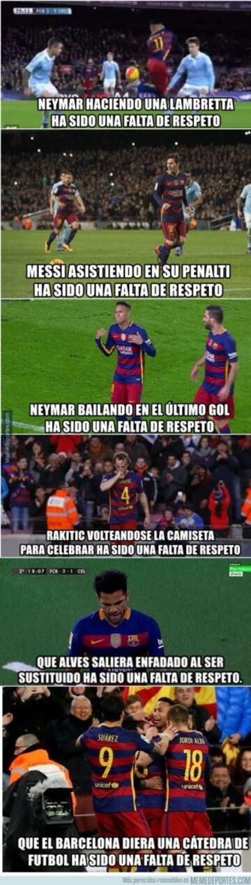 Los memes del penalti indirecto de Messi