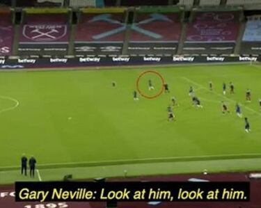 "¡Qué haces, Marcos Alonso! Eso se aprende con 6 años..."