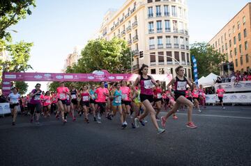 Las calles de Madrid se tiñen de rosa