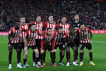 Once inicial del Athletic Club.