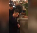 Cristiano desató la locura en un restaurante tras su exhibición