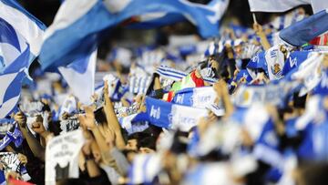 Aficionados de la Real Sociedad.