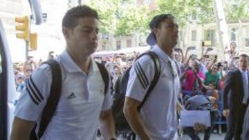 El Madrid llegó a Barcelona