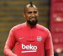 Vidal: "Estoy feliz en el Barça"