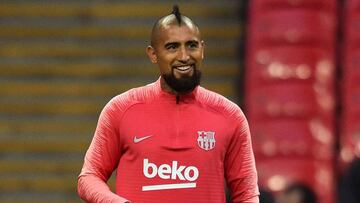 Vidal: "Estoy feliz en el Barça"