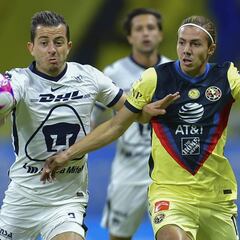 América y Pumas empatan en el Clásico Capitalino de la Jornada 13 del Guardianes 2020