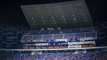 Players of Guadalajara during the game Puebla vs Guadalajara, corresponding to Round 13 of the Torneo Apertura 2023 of the Liga BBVA MX, at Cuauhtemoc Stadium, on October 20, 2023.
<br><br>
Jugadores de Guadalajara durante el partido Puebla vs Guadalajara, correspondiente a la Jornada 13 del Torneo Apertura 2023 de la Liga BBVA MX, en el Estadio Cuauhtemoc, el 20 de Octubre de 2023.