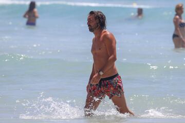  Pirlo y Valentina Baldini disfrutan de unos días de descanso junto a la familia en Ibiza.