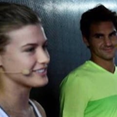 Bouchard, al cuadro principal inspirada por Federer