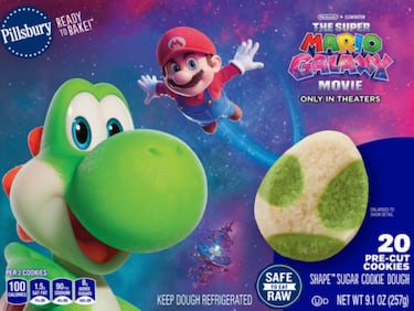 Un paquete de galletas filtra el diseño de Yoshi en ‘Super Mario Galaxy’ y sugiere la aparición de otro mítico personaje