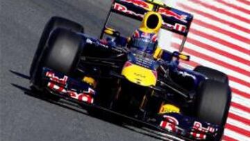 Webber volvió a ser el más veloz; Alonso acabó quinto