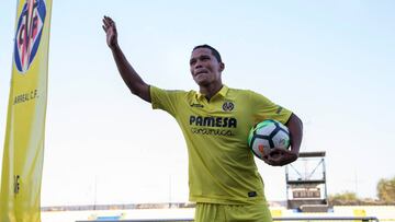 Cuadro a cuadro: Bacca en su presentación en Villareal