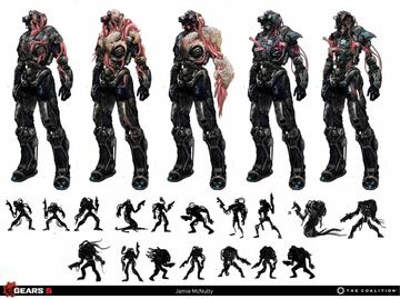 Gears 5: lo mejor del arte conceptual de The Coalition