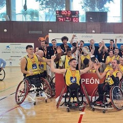 El C.D. Ilunion recupera el trono liguero del baloncesto en silla de ruedas
