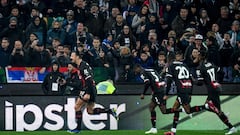 El sueco batió el récord al anotar por la vía del penal frente al Udinese superando la marca de Costacurta.