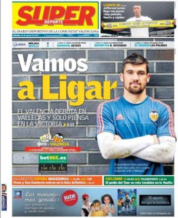 Portadas de la prensa deportiva