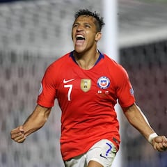 La marca ganadora que Alexis logró en la goleada ante Japón