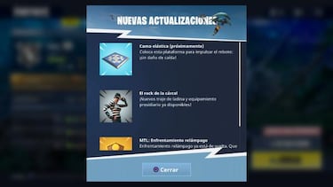 Las camas elásticas volverán a Fortnite