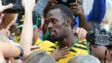 Bolt: "Mi entrenador me pidió que no empujara mucho"