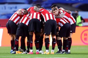 Los jugadores del Athletic Club.